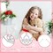 32 Pieces Girls Crystal Tiara Crown Rhinestone Tiara Headband Crystal Princess Tiaras Silver Heart Crown Headband
